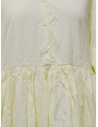 Casey Casey Ethal maxi abito chimisier in cotone bianco crema 21FR451 CREAM prezzo