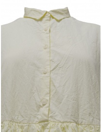 Casey Casey Ethal maxi abito chimisier in cotone bianco crema abiti donna acquista online