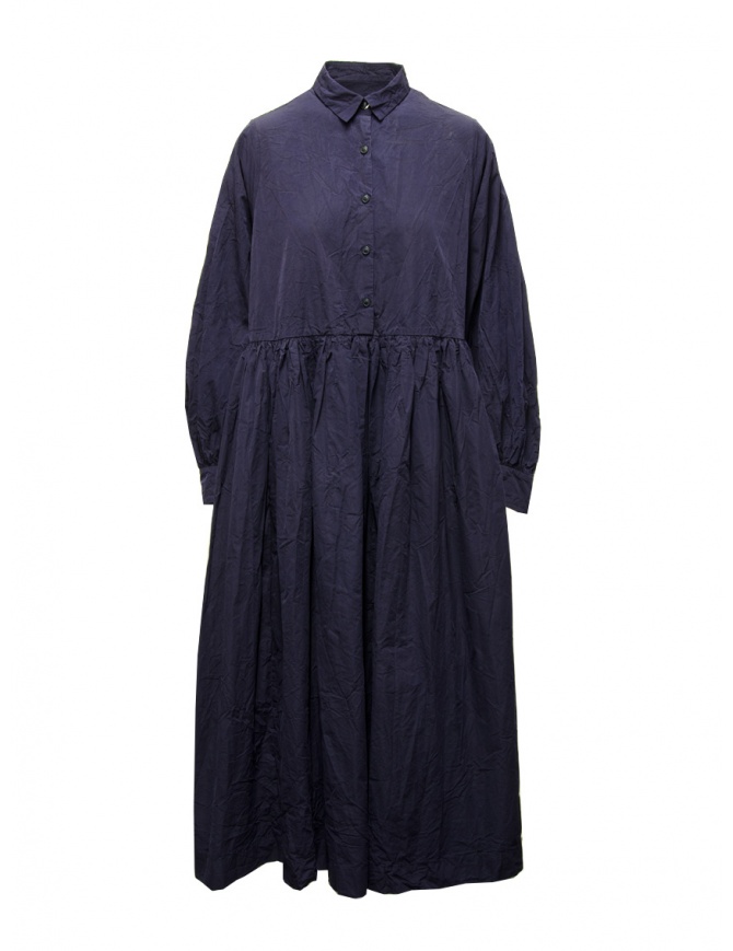 Casey Casey Heylayanue navy blue shirt-dress 21FR451 NAVY womens dresses online shopping