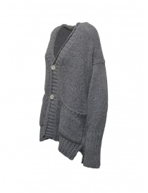 Ma'ry'ya cardigan oversize grigio in lana prezzo