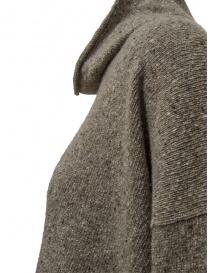 Ma'ry'ya boxy sweater in taupe wool