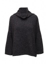 Ma'ry'ya boxy sweater in salt and pepper black wool buy online YLK038 G4BLACK
