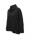Ma'ry'ya boxy sweater in salt and pepper black wool YLK038 G4BLACK price