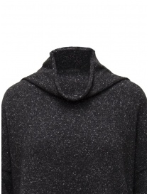 Ma'ry'ya boxy sweater in salt and pepper black wool women s knitwear buy online
