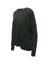 Ma'ry'ya pullover in dark green merino wool and cashmere YLK061 B12GREEN price