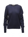 Ma'ry'ya maglia pullover in lana sottile blu acquista online YLK070 E9NAVY