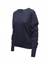 Ma'ry'ya maglia pullover in lana sottile blu prezzo