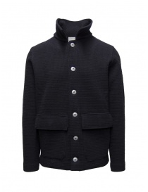 S.N.S Herning navy blue wool jacket online