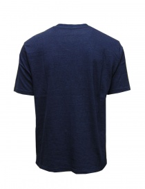 Kapital indigo blue t-shirt with smile and Mount Fuji print price