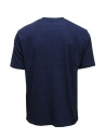 Kapital indigo blue t-shirt with smile and Mount Fuji print EK-1380 IDG price