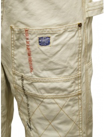 Kapital white multi-pocket pants