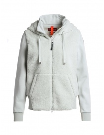 Parajumpers Moegi felpa con cappuccio in peluche bianco PWFLPF33 MOEGI MOCHI 219 order online