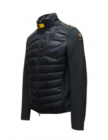 Parajumpers Jayden intense blue down jacket with fabric sleeves buy online