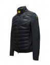 Parajumpers Jayden intense blue down jacket with fabric sleeves shop online mens jackets