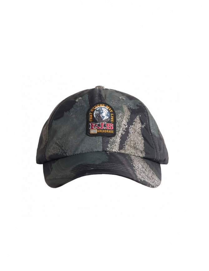 Parajumpers berretto da baseball stampato verde PAACHA46 OUTBACK CAP GREEN B. Parajumpers berretto da baseball stampato verde PAACHA46 OUTBACK CAP GREEN B. cappelli online shopping