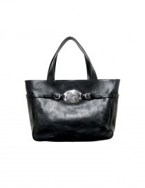 Black leather Il Bisonte bag - limited edition online