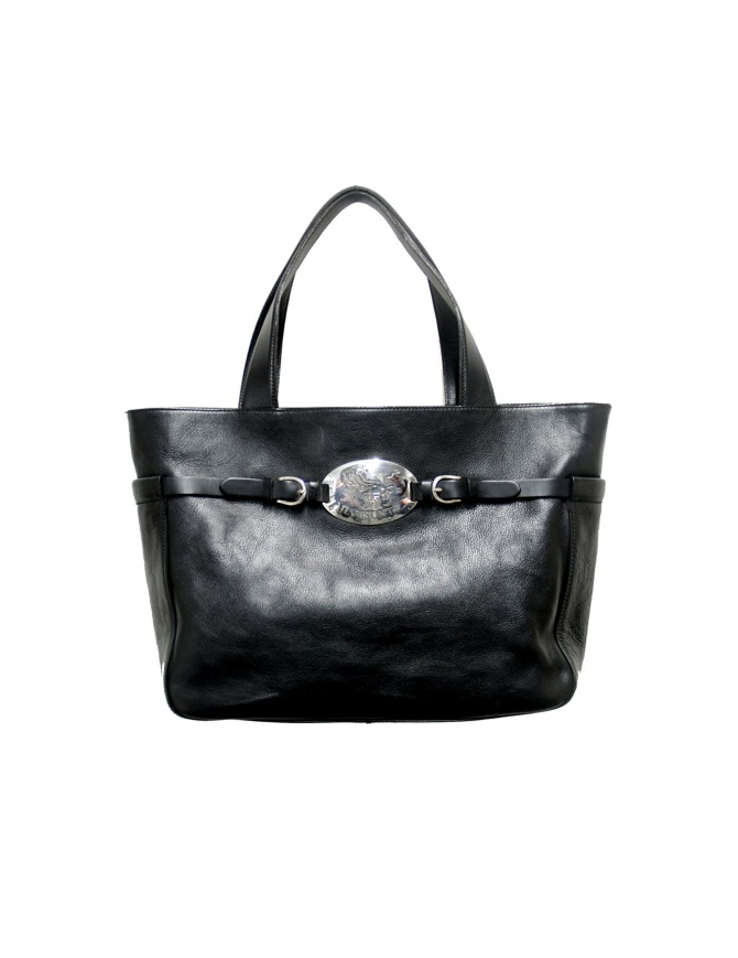 Black leather Il Bisonte bag - limited edition A1721/3 bags online shopping