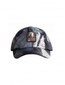 Parajumpers blue printed baseball cap PAACHA46 OUTBACK CAP D.AVIO B. order online