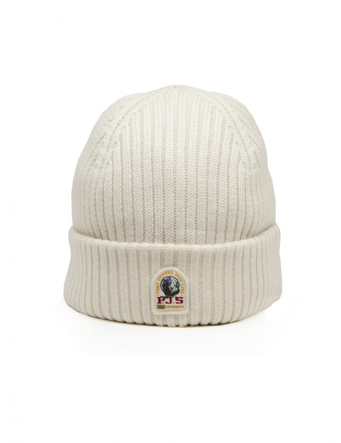 Parajumpers white Rib Hat PAACHA02 RIB HAT PURITY 748 hats and caps online shopping