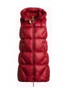 Parajumpers Zuly gilet imbottito lungo rosso acquista online PWPUHY35 ZULY RIO RED 310