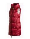 Parajumpers Zuly gilet imbottito lungo rossoshop online giubbini donna