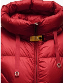 Parajumpers Zuly gilet imbottito lungo rosso giubbini donna acquista online