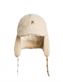 Parajumpers Power Jockey white plush sherpa hat online