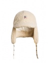 Parajumpers Power Jockey white plush sherpa hat buy online PAACHA41 POWER JOCKEY HAT 0209