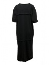 QBISM vestito lungo in cotone neroshop online abiti donna