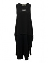 QBISM long black tank dress buy online STYLE B BLACK JERSEY TANK