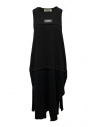 QBISM lungo abito a canotta nero acquista online STYLE B BLACK JERSEY TANK