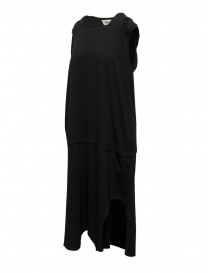 QBISM sleeveless dress in black cotton price