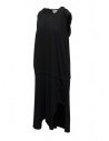 QBISM sleeveless dress in black cotton STYLE C BLACK JERSEY SQUARE price