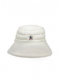 Cappelli online: Parajumpers Puffer Bucket cappellino imbottito bianco