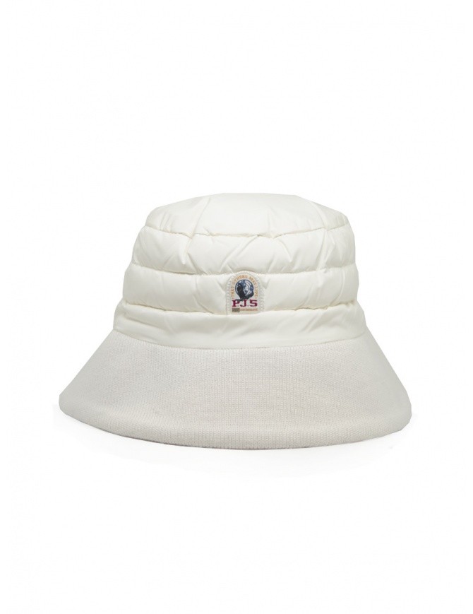 Parajumpers Puffer Bucket cappellino imbottito bianco PAACHAA51 PUFFER BUCKET HAT 0478 cappelli online shopping