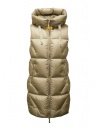 Parajumpers Zuly long padded vest in beige buy online PWPUHY35 ZULY TAPIOCA 209