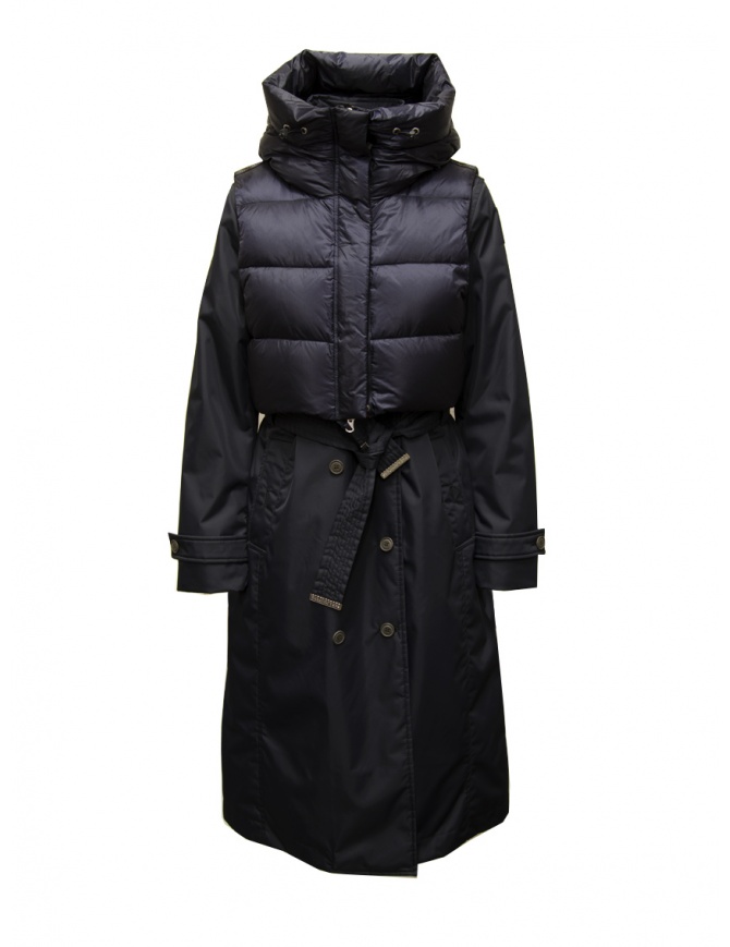 Parajumpers Dawn trench coat + down jacket PWJKOS34 DAWN PENCIL 710 womens coats online shopping