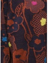 M.&Kyoko blue and rust floral pullover sweater BCA01419WA DARK BLUE 53 price