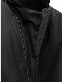 D-Vec Black oversized chester coat