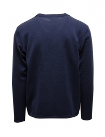 S.N.S. Herning pullover dritto in lana blu prezzo