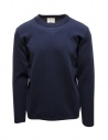 S.N.S. Herning straight pullover in blue wool buy online 275-22R MANUAL BLUE