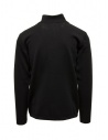 S.N.S Herning zip-up cardigan in black wool shop online mens cardigans