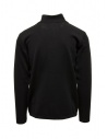 S.N.S. Herning zip-up cardigan in black wool shop online mens cardigans