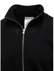 S.N.S Herning zip-up cardigan in black wool price