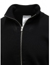 S.N.S Herning cardigan con la zip in lana nero 273-00L BLACK VOID prezzo