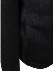 S.N.S Herning zip-up cardigan in black wool mens cardigans buy online