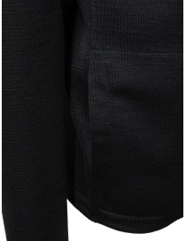 S.N.S. Herning zip-up cardigan in black wool mens cardigans buy online