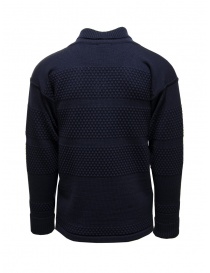 S.N.S. Herning cardigan pescatore blu con cerniera prezzo