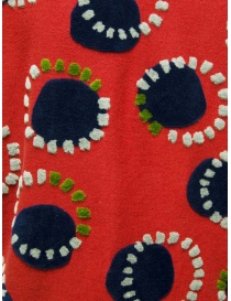 M.&Kyoko red sweater with blue velvet circles price