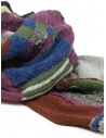 M.&Kioko sciarpa patchwork grigia in lana sottile BCA01425WA GRAY 72 prezzo